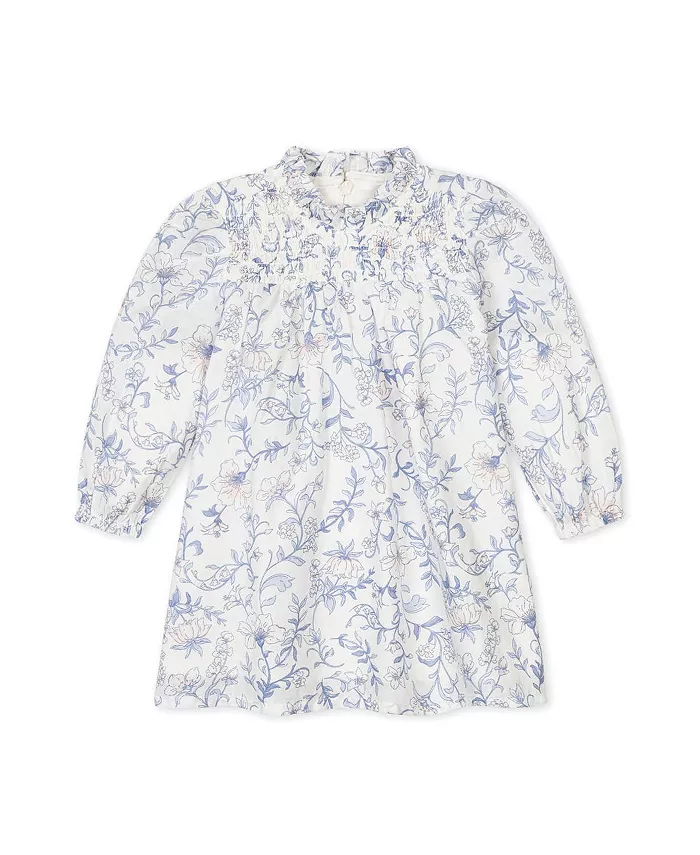 Платье из органического материала для девочек с длинными рукавами, оборками на горловине и кокеткой Hope & Henry, белый
Платье из органического материала для девочек с длинными рукавами, оборками на горловине и кокеткой Hope & Henry, белый