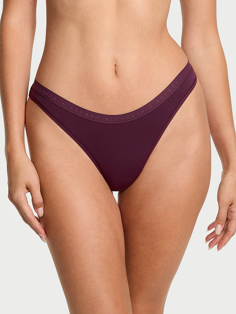 Трусики-Стринги из эластичного хлопка с высоким вырезом Victoria'S Secret, smooth winter wine
Трусики-Стринги из эластичного хлопка с высоким вырезом Victoria'S Secret, smooth winter wine