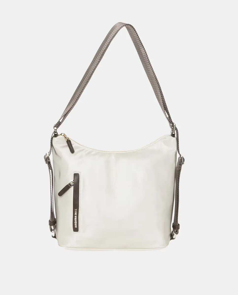 Бежевый рюкзак трансформируемая сумка через плечо Mandarina Duck 
Бежевый рюкзак трансформируемая сумка через плечо Mandarina Duck