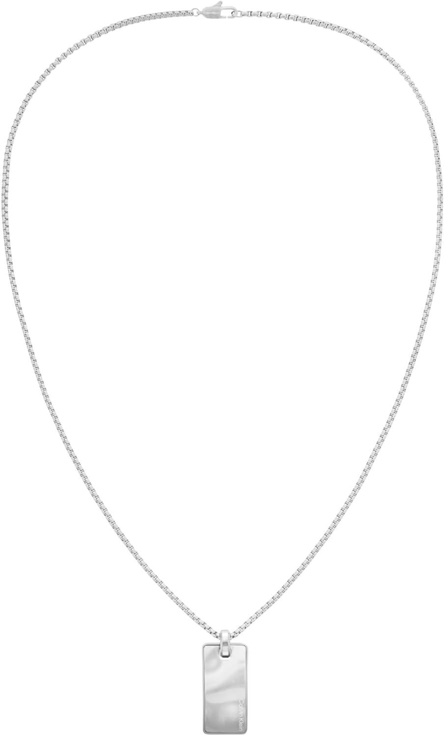 Коллекция мужских ожерелий Calvin Klein Metallic Waves с армейскими жетонами - нержавеющая сталь, застежка-карабин - элегантная повседневная одежда - модный аксессуар, подарок для него, Silver
Коллекция мужских ожерелий Calvin Klein Metallic Waves с армейскими жетонами - нержавеющая сталь, застежка-карабин - элегантная повседневная одежда - модный аксессуар, подарок для него, Silver