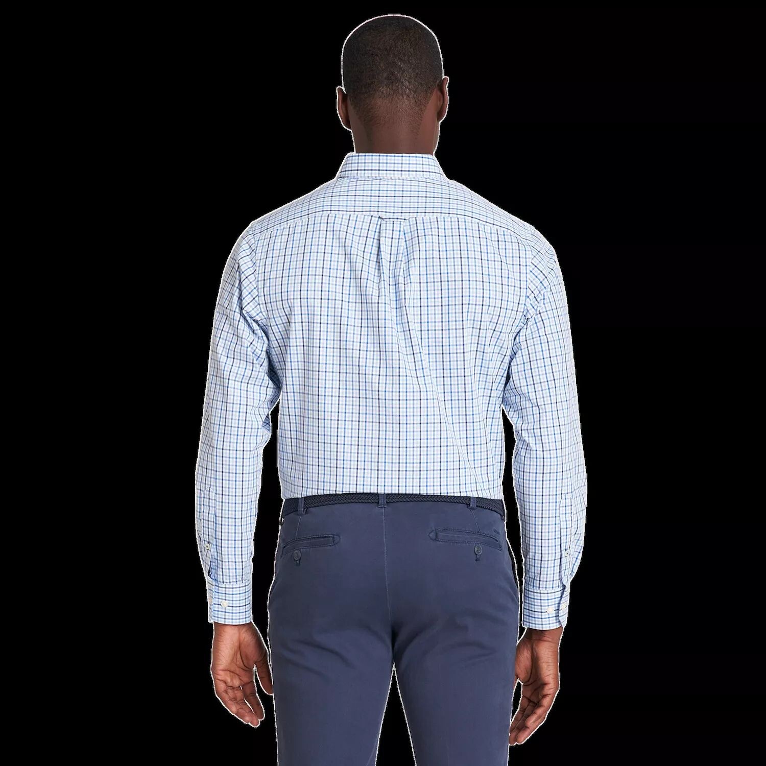 Мужская рубашка на пуговицах с длинным рукавом IZOD Performance Comfort 
Мужская рубашка на пуговицах с длинным рукавом IZOD Performance Comfort