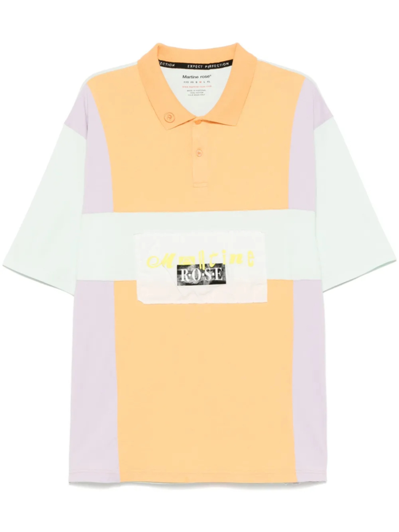 Рубашка-поло Martine Rose в стиле колор-блок, оранжевый
Рубашка-поло Martine Rose в стиле колор-блок, оранжевый