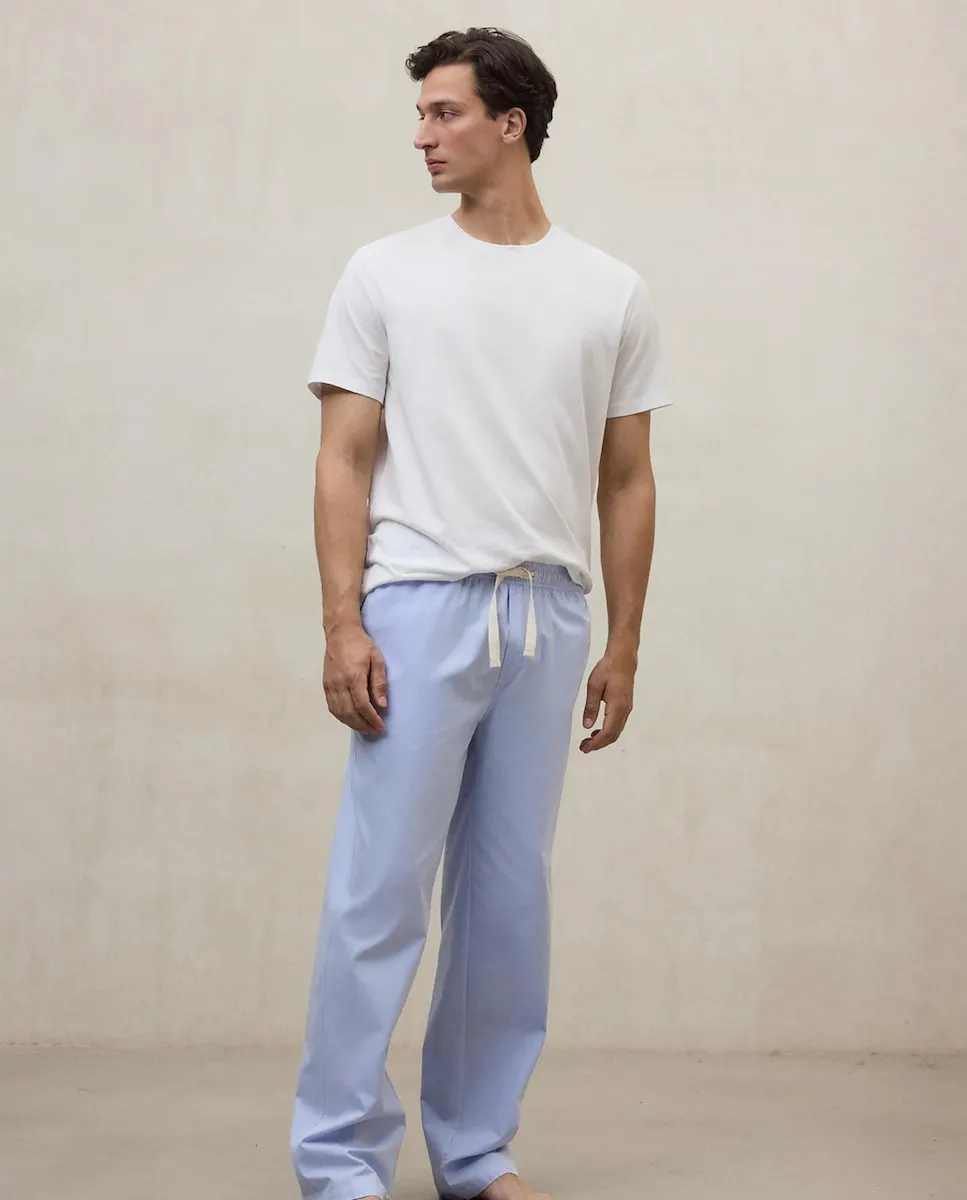 Мужские пижамные брюки с регулируемой резинкой и шнурком Ecoalf, синий
Мужские пижамные брюки с регулируемой резинкой и шнурком Ecoalf, синий