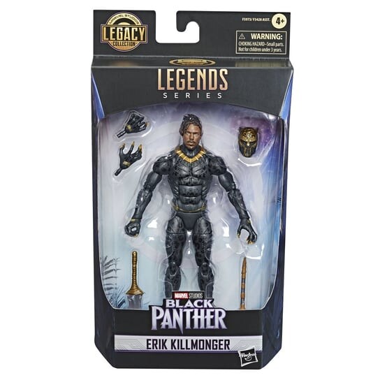 Коллекционная фигурка Hasbro, Marvel, Black Panther Legends, Эрик Киллмонгер, 15 см, F5973
Коллекционная фигурка Hasbro, Marvel, Black Panther Legends, Эрик Киллмонгер, 15 см, F5973