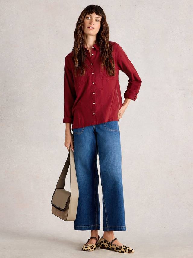 Вышитая блузка Sophie White Stuff, Mid Red
Вышитая блузка Sophie White Stuff, Mid Red