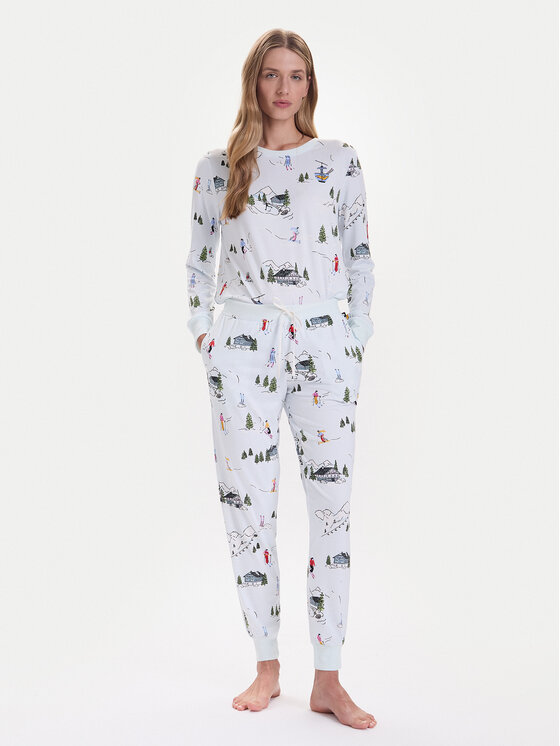 Пижама regular fit KSI92765F Kate Spade, голубой
Пижама regular fit KSI92765F Kate Spade, голубой