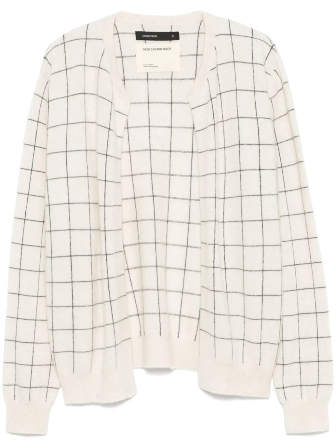 Кардиган с узором «окно Frenckenberger», нейтральный
Кардиган с узором «окно Frenckenberger», нейтральный