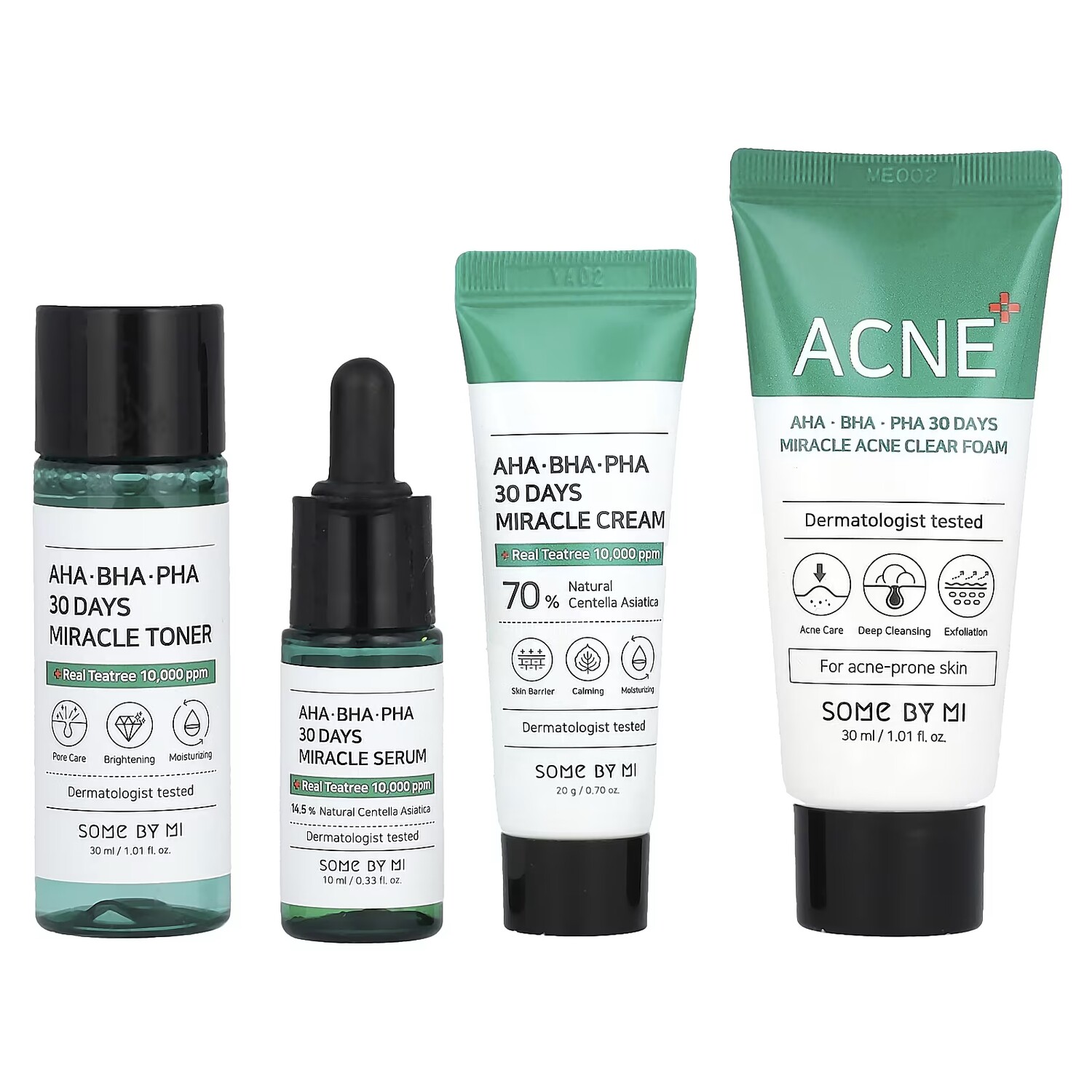 НЕКОТОРЫЕ МИ АГА. БХА. PHA 30 Days Miracle AC SOS Kit Edition, набор из 4 предметов SOME BY MI
НЕКОТОРЫЕ МИ АГА. БХА. PHA 30 Days Miracle AC SOS Kit Edition, набор из 4 предметов SOME BY MI