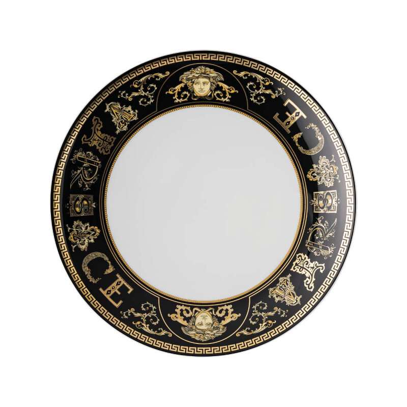 Rosenthal Versace Virtus Gala Черная тарелка для завтрака, 21 см Rosenthal meets Versace, золото/черный
Rosenthal Versace Virtus Gala Черная тарелка для завтрака, 21 см Rosenthal meets Versace, золото/черный