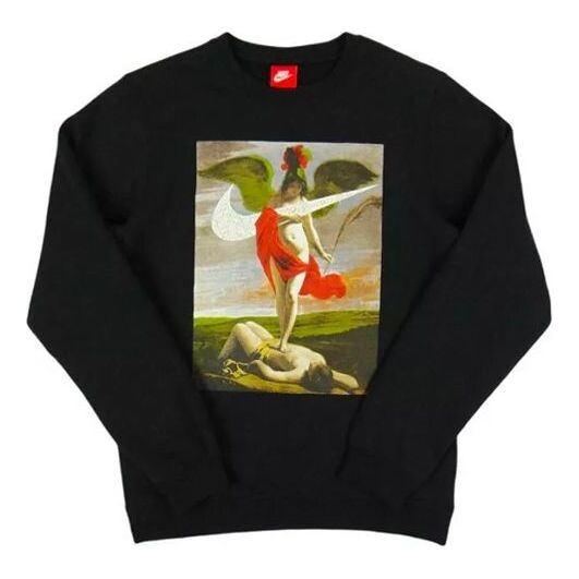 Толстовка Nike Crew Greece Allegory Sweatshirt For Men Black, черный 
Толстовка Nike Crew Greece Allegory Sweatshirt For Men Black, черный