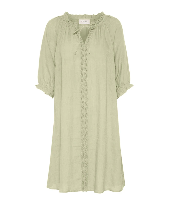 Женственное кружевное платье с оборками Cream, зеленый
Женственное кружевное платье с оборками Cream, зеленый