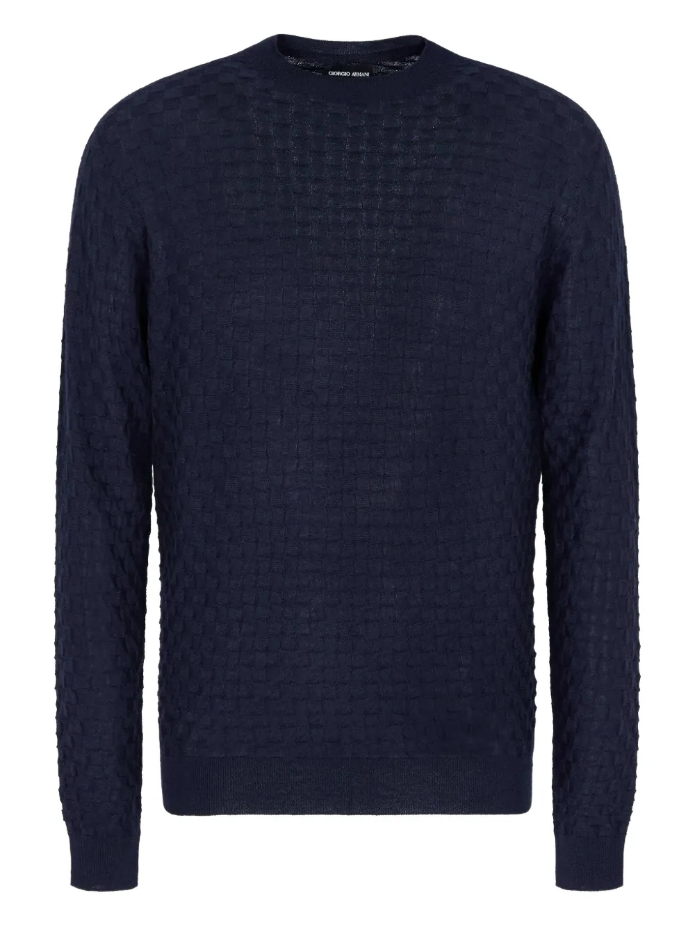 Фактурный свитер GIORGIO ARMANI, синий
Фактурный свитер GIORGIO ARMANI, синий