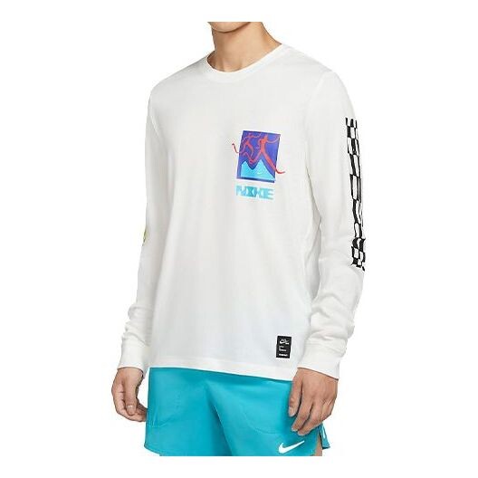 Футболка men's dri-fit a.i.r. running training sports long sleeves sail white t-shirt Nike, белый
Футболка men's dri-fit a.i.r. running training sports long sleeves sail white t-shirt Nike, белый