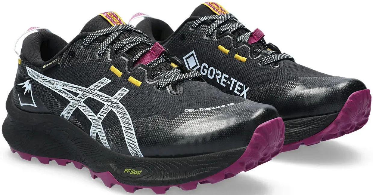 Кроссовки Asics для бега по пересеченной местности "GEL-TRABUCO 12 GTX", водонепроницаемые, черно-белый
Кроссовки Asics для бега по пересеченной местности "GEL-TRABUCO 12 GTX", водонепроницаемые, черно-белый