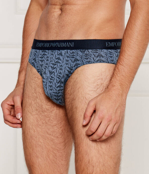 Набор трусов Emporio Armani, синий
Набор трусов Emporio Armani, синий