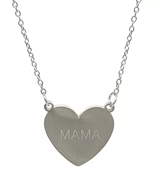 Ожерелье «Мамино сердце» Adornia, silver
Ожерелье «Мамино сердце» Adornia, silver