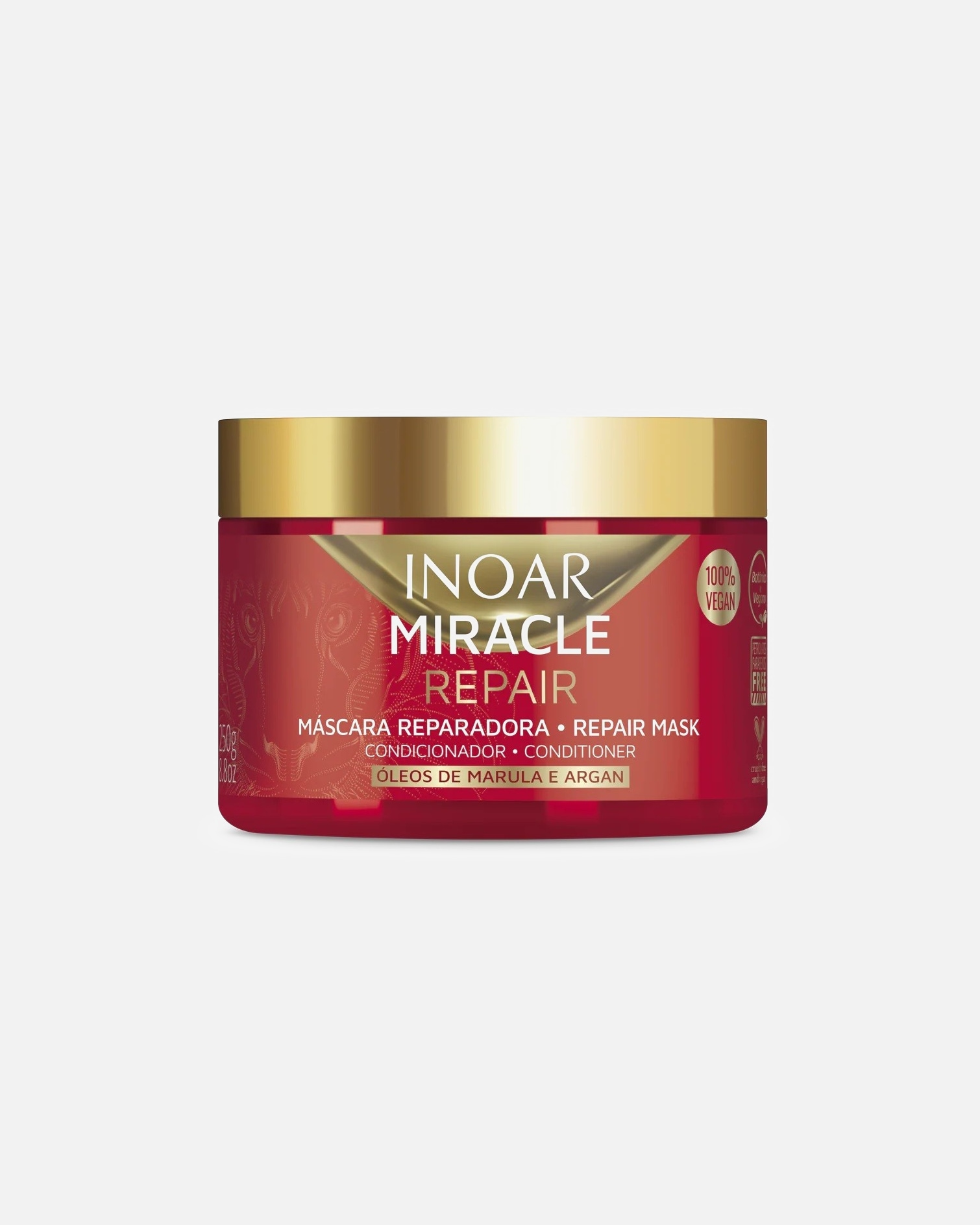 Маска для волос Inoar, 250 гр
Маска для волос Inoar, 250 гр