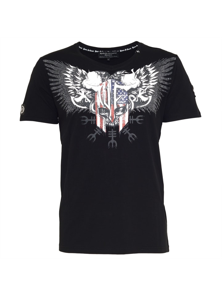 Футболка American Knight черная Roberto Geissini, Черный, Футболка American Knight черная Roberto Geissini
Футболка American Knight черная Roberto Geissini, Черный, Футболка American Knight черная Roberto Geissini