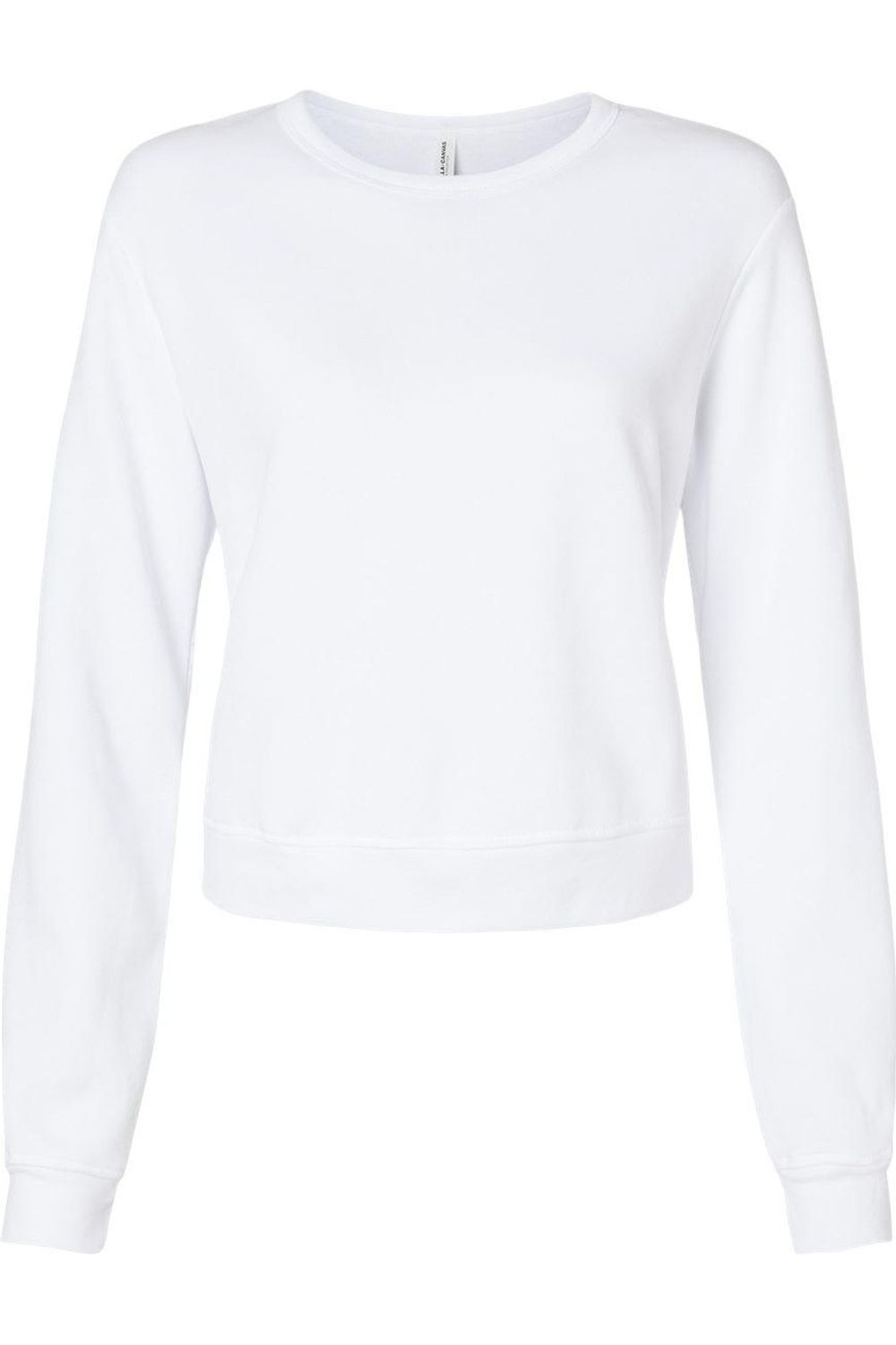 Женская толстовка с круглым вырезом из флиса BELLA + CANVAS из губчатой ткани, белый
Женская толстовка с круглым вырезом из флиса BELLA + CANVAS из губчатой ткани, белый