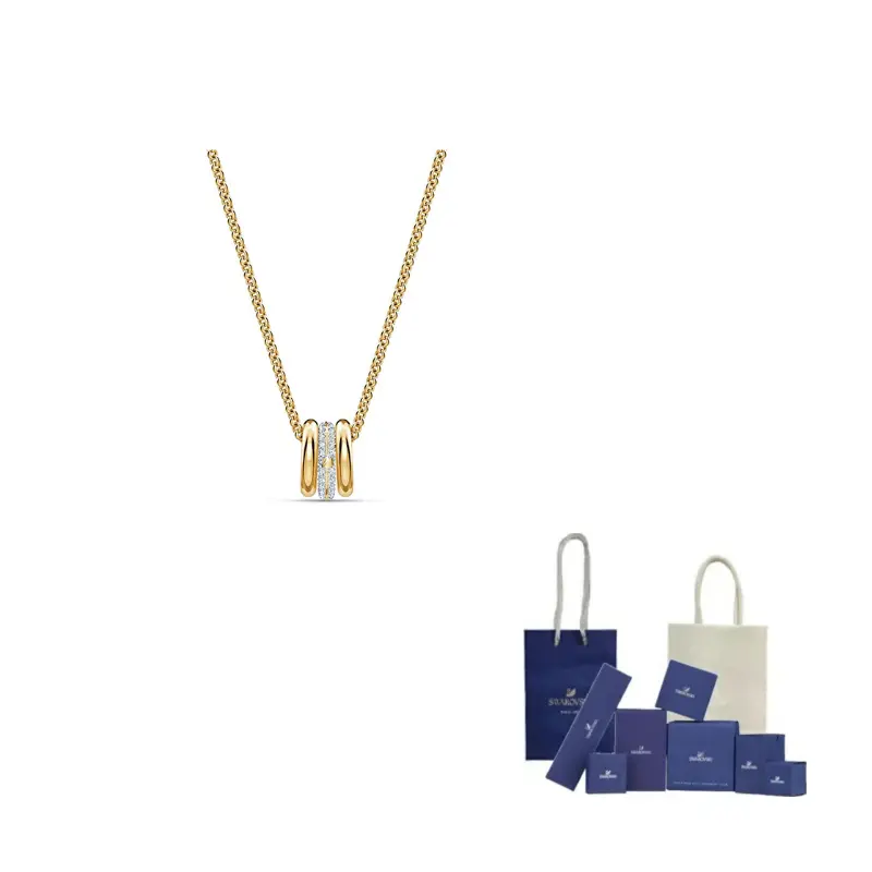 Каменное ожерелье Women's Swarovski, золото
Каменное ожерелье Women's Swarovski, золото