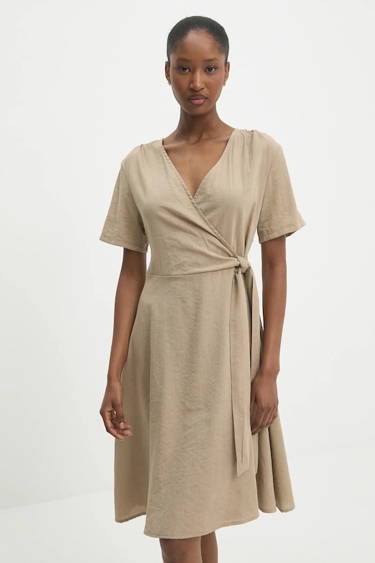 Льняное платье Answear.Lab, коричневый
Льняное платье Answear.Lab, коричневый