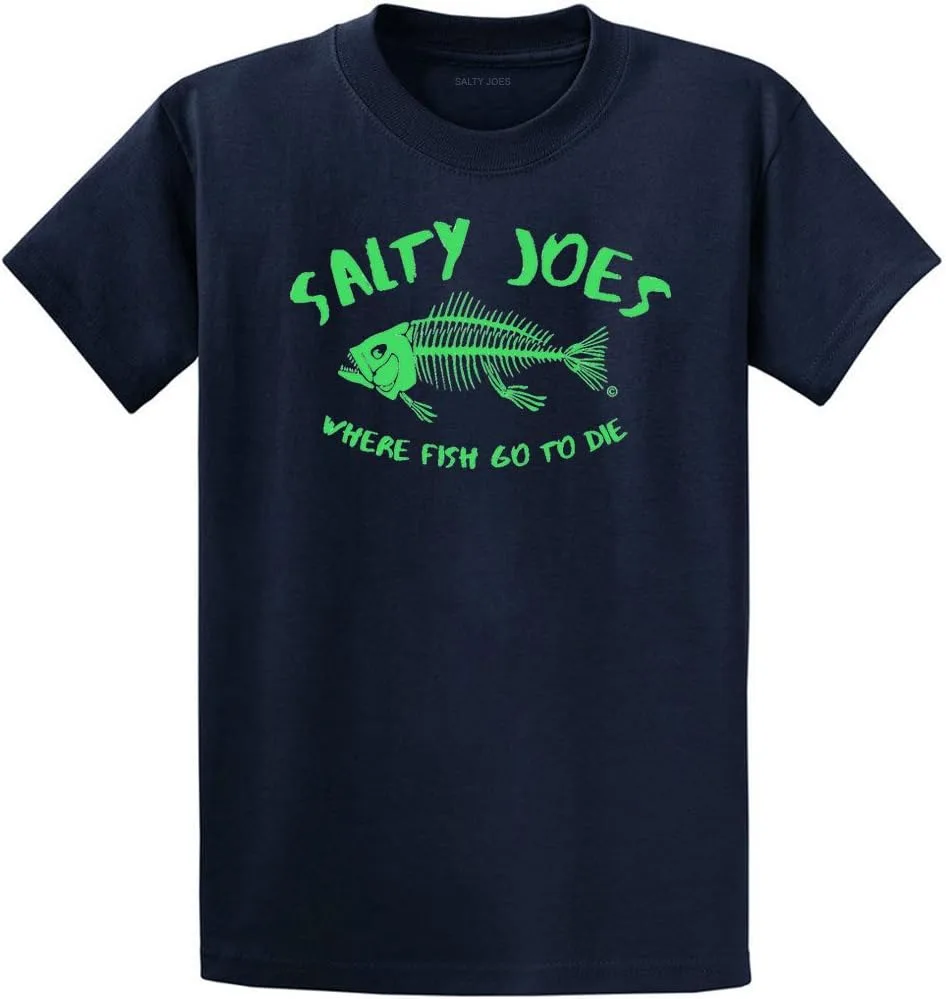 Футболка Salty Joe's Where Fish Go to Die Logo Cotton Joe's USA
Футболка Salty Joe's Where Fish Go to Die Logo Cotton Joe's USA