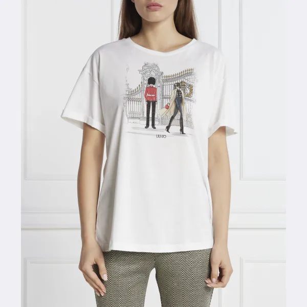 Футболка стандартного кроя Liu Jo, белый
Футболка стандартного кроя Liu Jo, белый