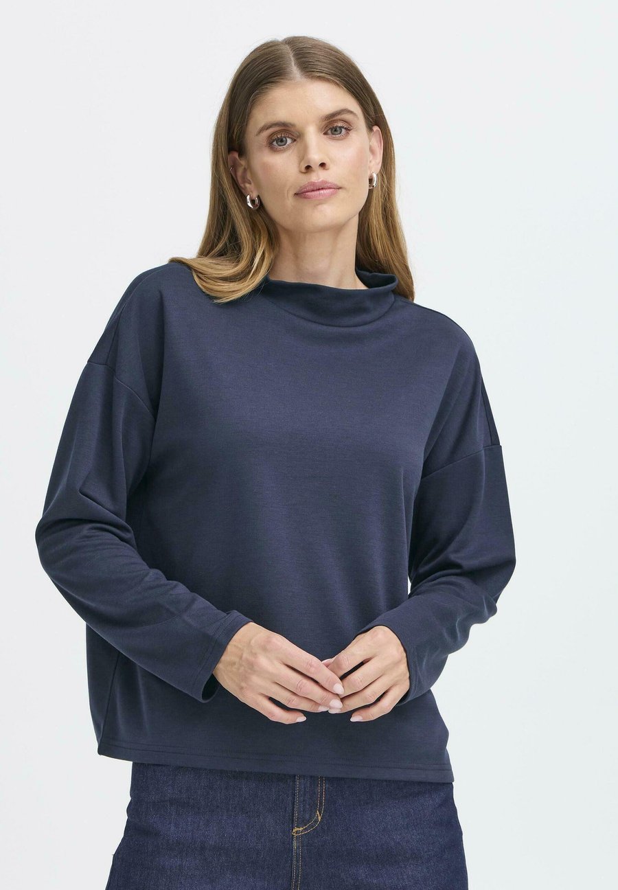 Топ Fransa Long sleeved top, Night Sky Melange/Dark Blue
Топ Fransa Long sleeved top, Night Sky Melange/Dark Blue