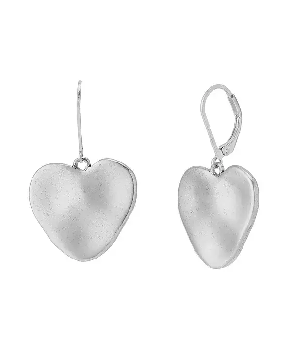 Серьги-Подвески в форме сердца с реликвией Robert Lee Morris Soho, silver
Серьги-Подвески в форме сердца с реликвией Robert Lee Morris Soho, silver