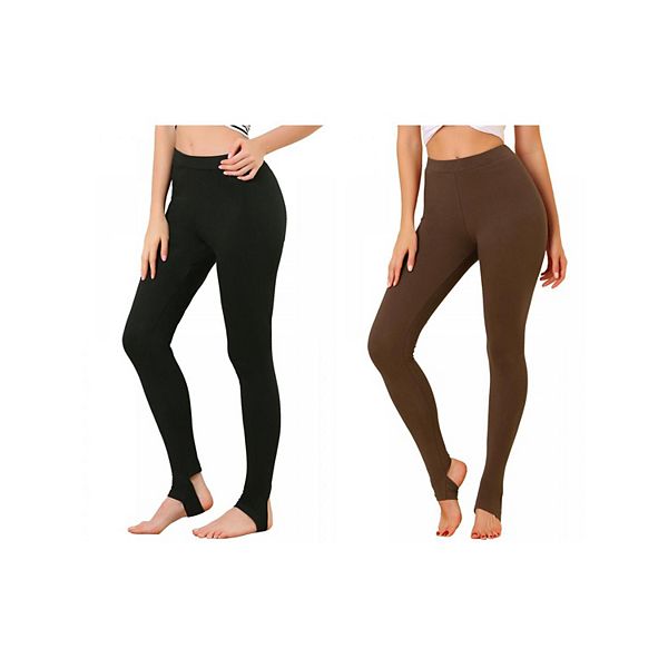 2 комплекта женских однотонных мягких брюк для спортзала, йоги и тренировок со стременами. Inspire Chic, Blacks Brown
2 комплекта женских однотонных мягких брюк для спортзала, йоги и тренировок со стременами. Inspire Chic, Blacks Brown