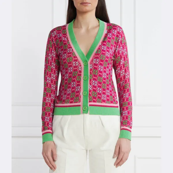 Кардиган приталенного кроя Pinko, розовый
Кардиган приталенного кроя Pinko, розовый