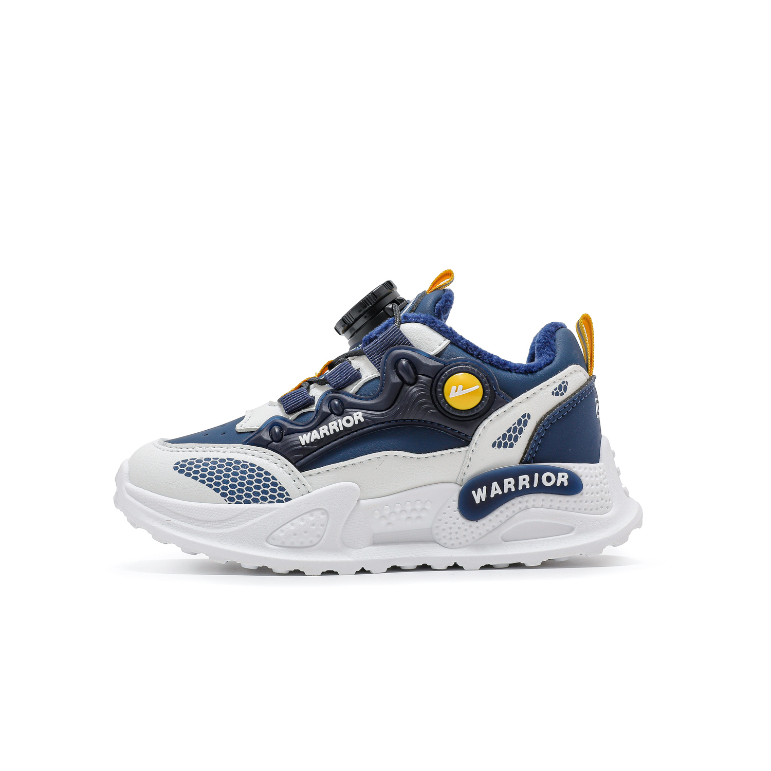 Легкие амортизирующие термокроссовки с низким верхом для детей WARRIOR, синий/белый/желтый
Легкие амортизирующие термокроссовки с низким верхом для детей WARRIOR, синий/белый/желтый