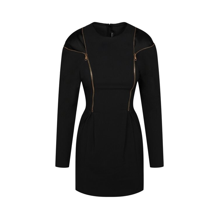 Платье Versace Double Zip Long-Sleeve Cocktail Dress, черный
Платье Versace Double Zip Long-Sleeve Cocktail Dress, черный
