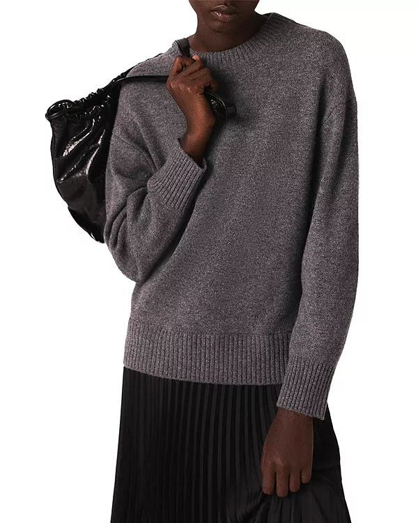 Платье Ридолы, выполненное в смешанной технике Maje, серый
Платье Ридолы, выполненное в смешанной технике Maje, серый