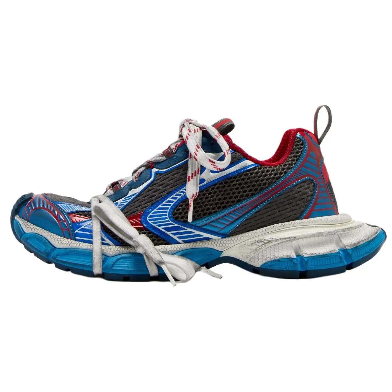 Кроссовки 3XL со шнурками Balenciaga, синий
Кроссовки 3XL со шнурками Balenciaga, синий