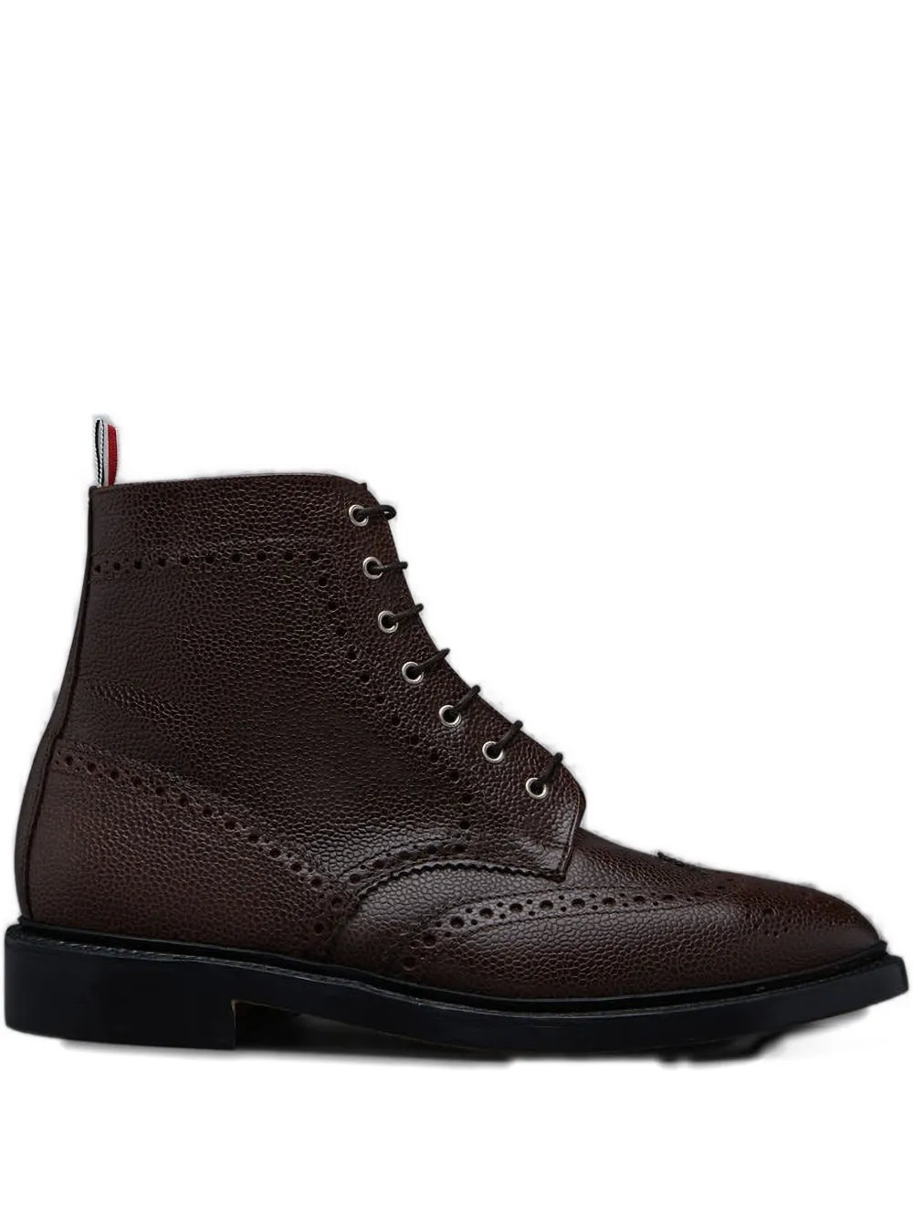 Ботинки из перфорированной кожи THOM BROWNE, коричневый
Ботинки из перфорированной кожи THOM BROWNE, коричневый