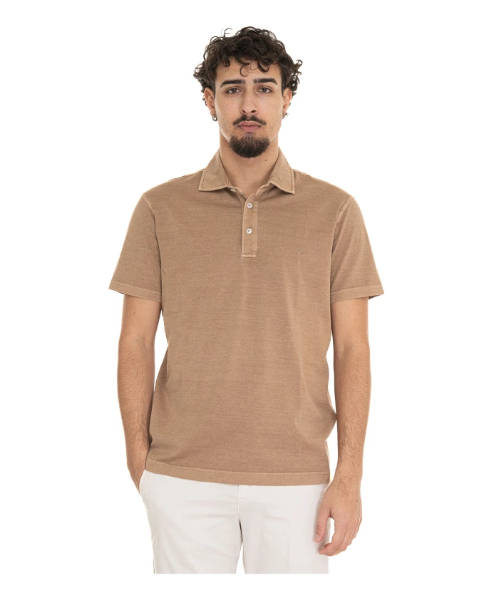 Рубашка-Поло с коротким рукавом Fay, бежевый
Рубашка-Поло с коротким рукавом Fay, бежевый