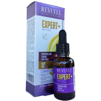 Expert+ Антивозрастная ремоделирующая сыворотка для лица 25 мл Revuele
Expert+ Антивозрастная ремоделирующая сыворотка для лица 25 мл Revuele