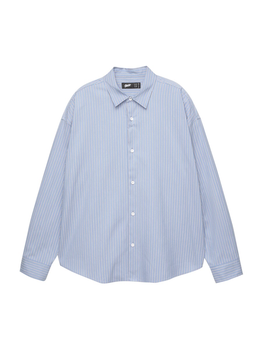 Рубашка на пуговицах Comfort fit Pull&Bear, светло-голубой
Рубашка на пуговицах Comfort fit Pull&Bear, светло-голубой