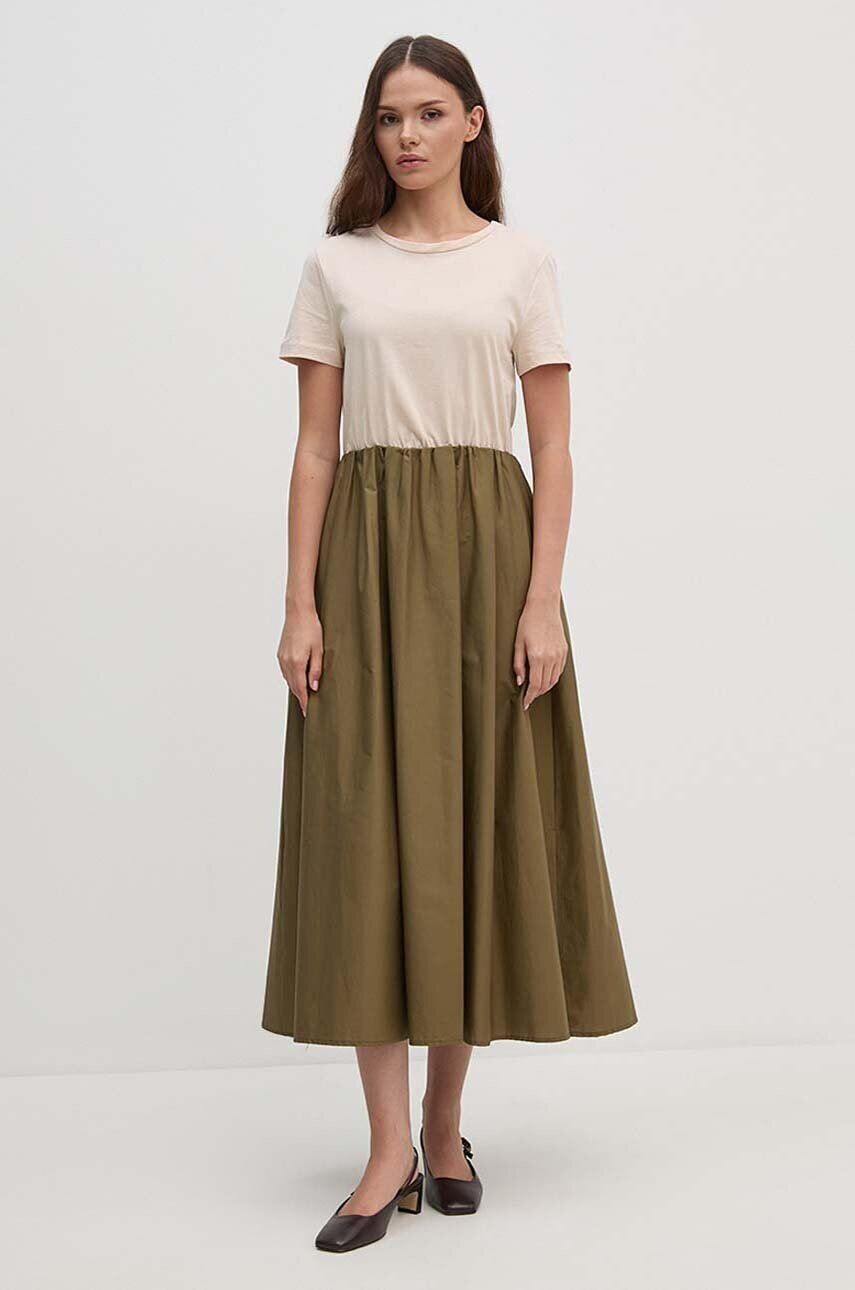 Хлопковое платье Sandro Ferrone, бежевый
Хлопковое платье Sandro Ferrone, бежевый