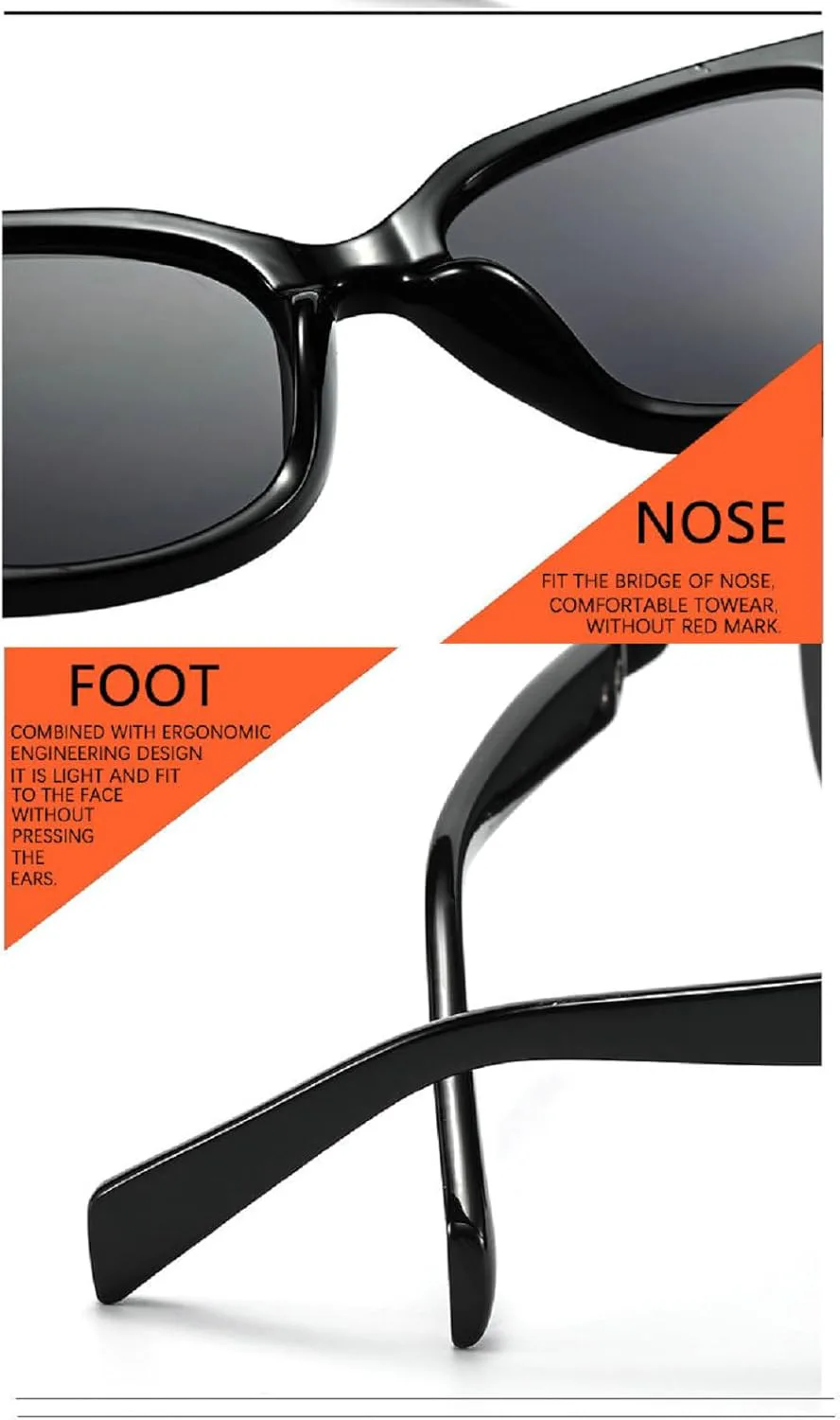 Крупные квадратные солнцезащитные очки для женщин, роскошные, модные, металлические, винтажные, для вождения, защита от ультрафиолета UV400 9005 Melrose, Black
Крупные квадратные солнцезащитные очки для женщин, роскошные, модные, металлические, винтажные, для вождения, защита от ультрафиолета UV400 9005 Melrose, Black