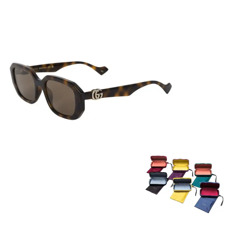 GUCCI Солнцезащитные очки с переплетающейся буквой G и увеличенной оправой, Tortoiseshell
GUCCI Солнцезащитные очки с переплетающейся буквой G и увеличенной оправой, Tortoiseshell