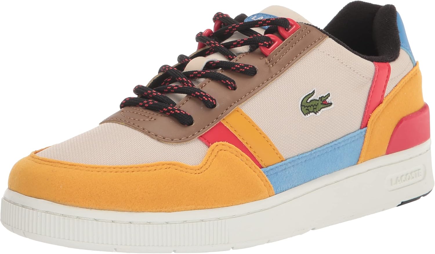 Laceste детские кроссовки T-Clip Lacoste, Off White/Yellow
Laceste детские кроссовки T-Clip Lacoste, Off White/Yellow