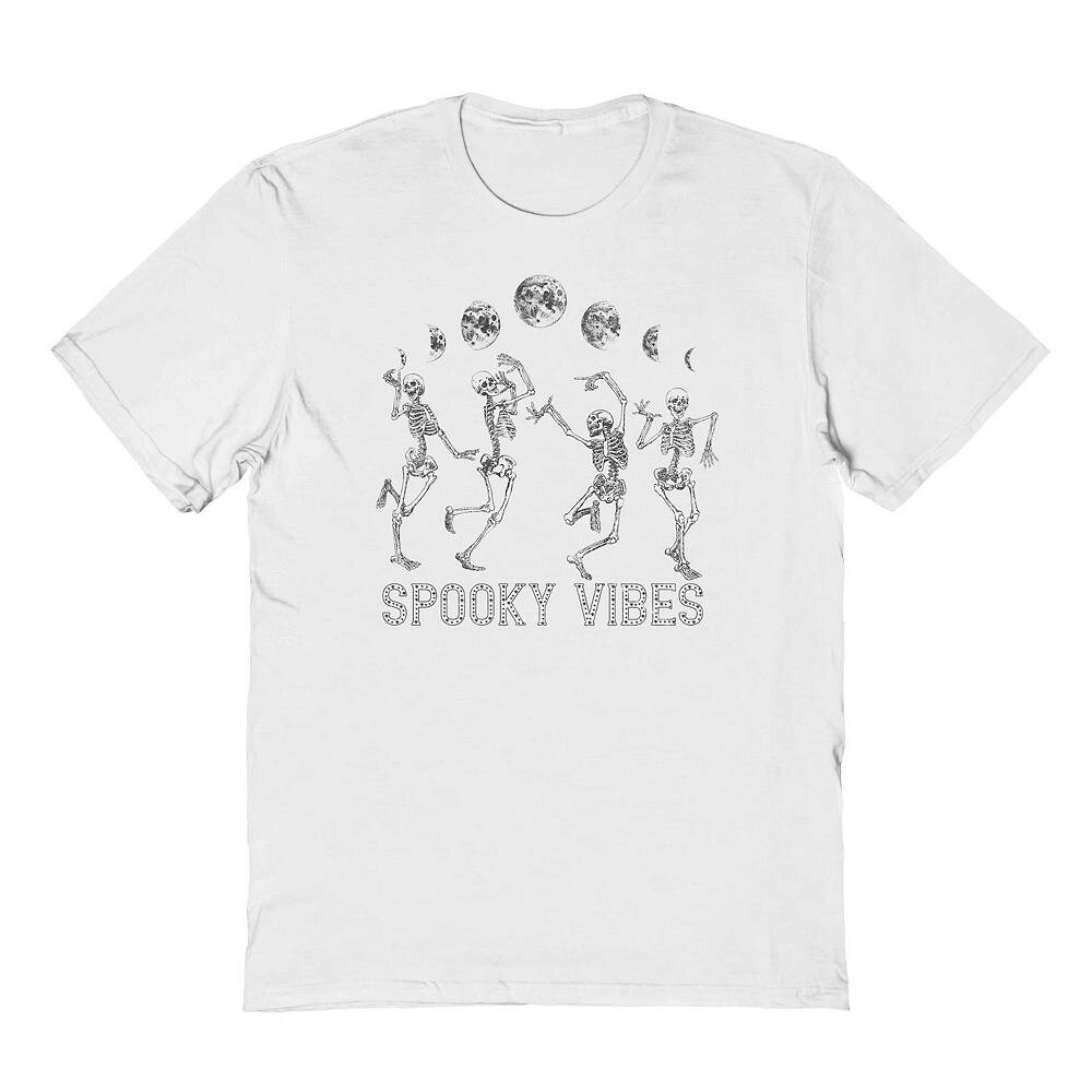 Мужская футболка с рисунком Spooky Vibes Halloween Licensed Character, белый
Мужская футболка с рисунком Spooky Vibes Halloween Licensed Character, белый