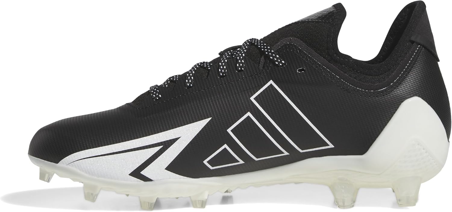 Мужские кроссовки Adidas Adizero Electric.1 для американского футбола, белый/черный
Мужские кроссовки Adidas Adizero Electric.1 для американского футбола, белый/черный