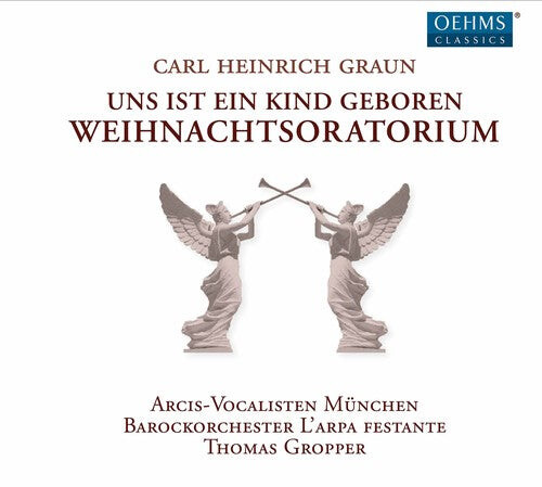 CD диск Graun / Poplutz / Gropper: Weihnachtsoratorium
CD диск Graun / Poplutz / Gropper: Weihnachtsoratorium