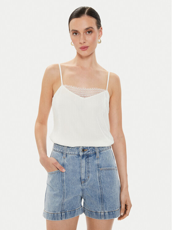 Топ стандартного кроя Morgan, экрю
Топ стандартного кроя Morgan, экрю