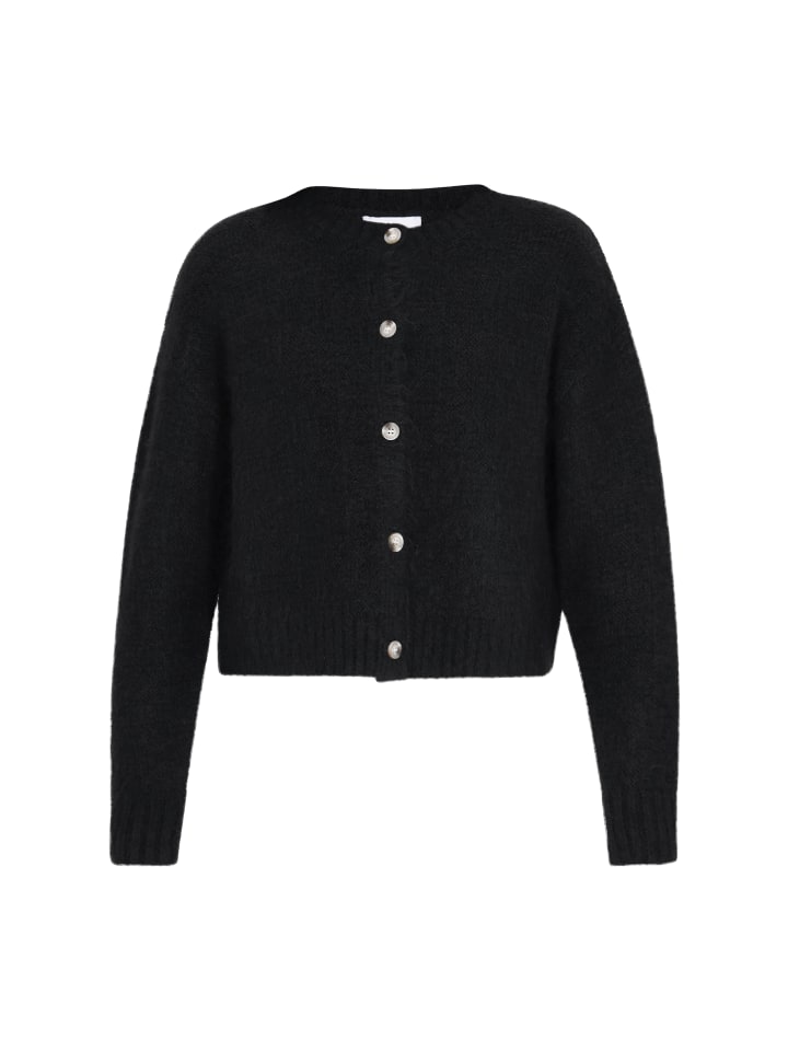 Женский кардиган черного цвета usha WHITE LABEL
Женский кардиган черного цвета usha WHITE LABEL