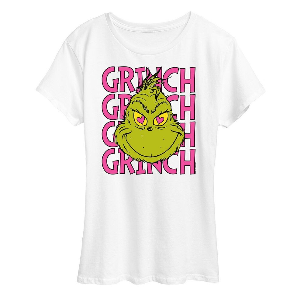 Женская футболка с рисунком Grinch Licensed Character, белый
Женская футболка с рисунком Grinch Licensed Character, белый
