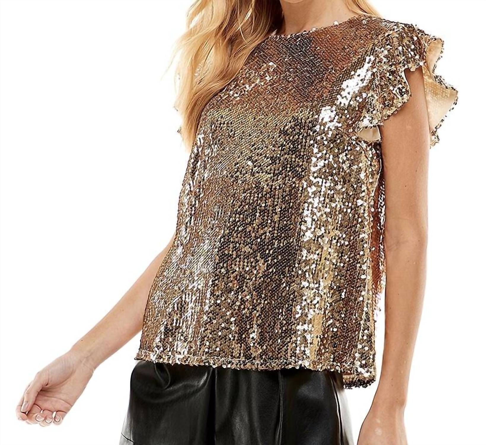 Топ Athena золотистого цвета TCEC, золотой
Топ Athena золотистого цвета TCEC, золотой